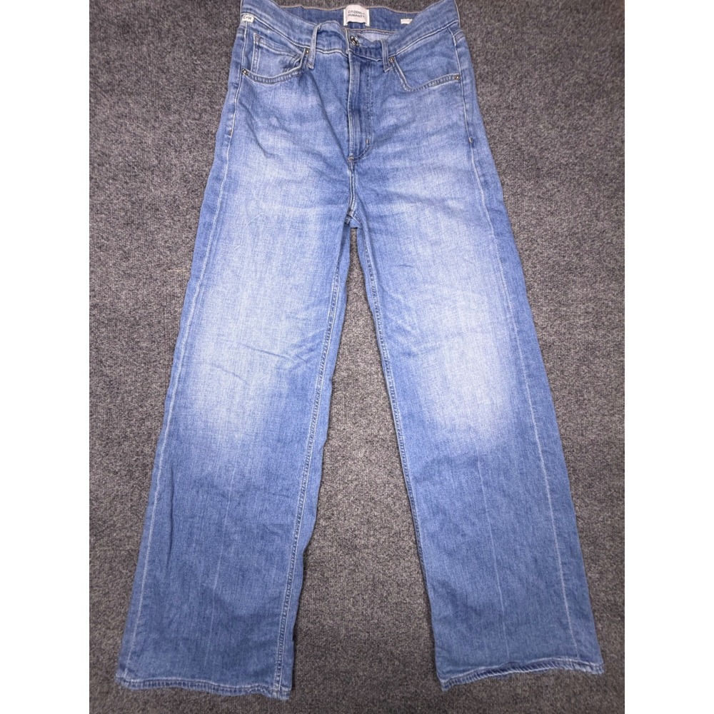 Citizens of Humanity Lyra Long High Rise Jeans Blue 26 2209-1916 Cooler Planet